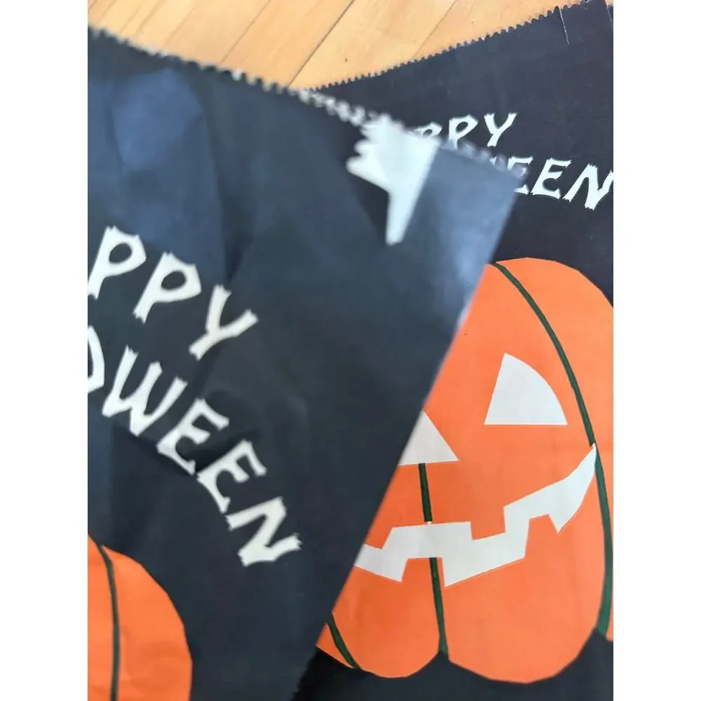Vintage‎ Happy Halloween paper bags from the 80s/90s